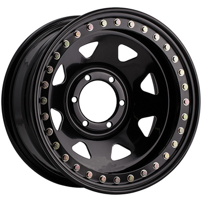 4x4 off road beadlock wheels popular design 4x4 off road beadlock wheels 8 spoke 16*7J