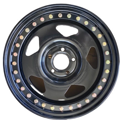 SUV 4x4 Steel Wheels 5x139.7 16 Inch Beadlock Edges Steel Hardware