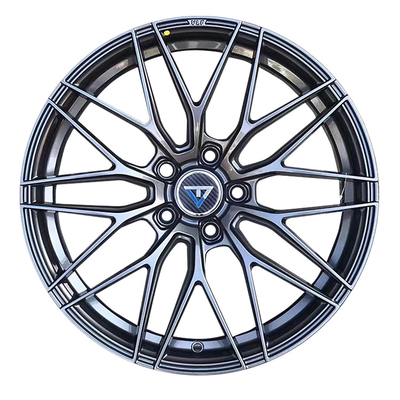 Aluminum professional made export quality 18X8.0 gunmetal alloy wheels for car modification